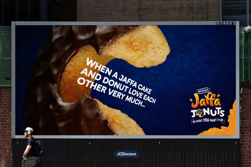 Jaffa cakes Jaffa donuts billboard advert