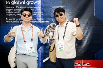 Delegates at the East meets West afternoon tea hosted by UKAEG and DIT at Cannes Lions 2022