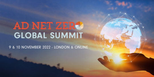 Ad Net Zero Global Summit logo