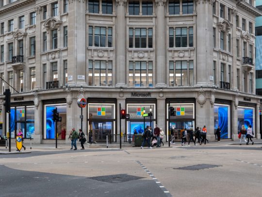 Microsoft store London